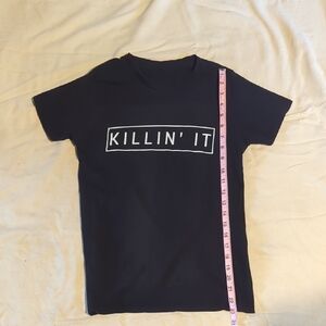Black 'Killin' It' Graphic T-Shirt